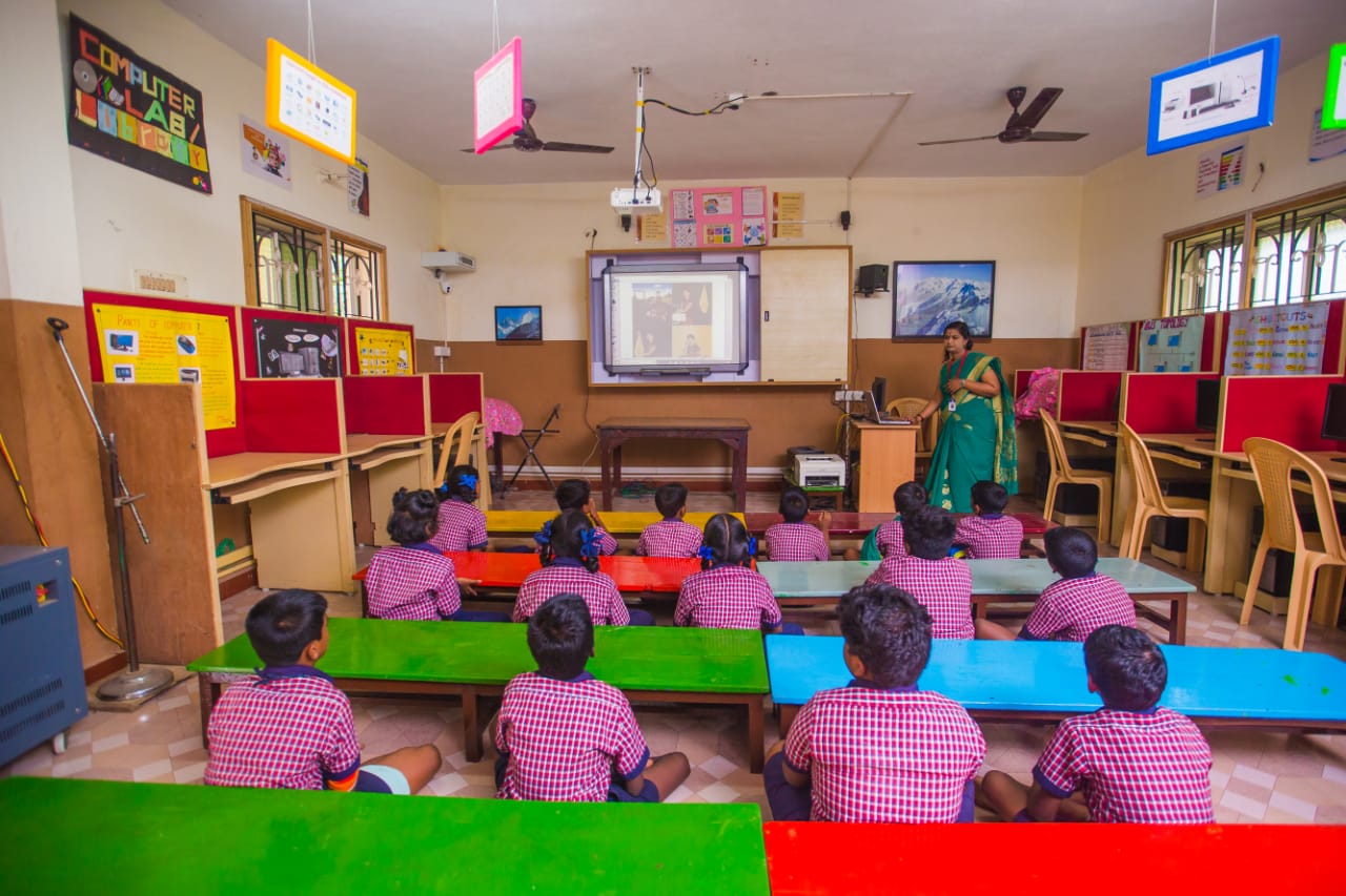 Smart board classrooms - Ellen Sharma Memorial